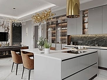 Дизайн-проект квартиры в современной классике